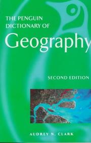 The Penguin dictionary of geography