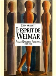 Cover of: L'esprit de Weimar