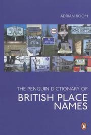 Cover of: The Penguin Dictionary of British Place Names