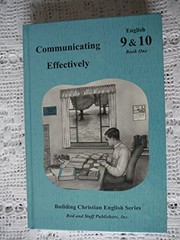 Cover of: Communicating Effectively by Bruce Good