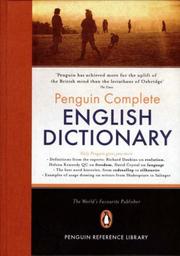 The Penguin complete English dictionary