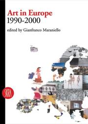 Cover of: Art in Europe by Gianfranco Maraniello