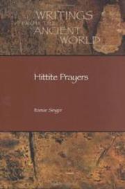 Cover of: Hittite Prayers (Writings from the Ancient World)