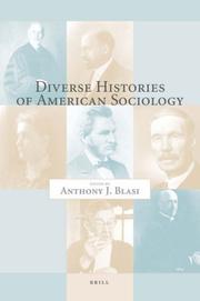 Cover of: Diverse Histories Of American Sociology