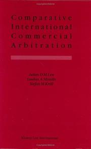 Comparative international commercial arbitration