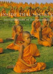 Cover of: Inside Thai Society: Interpretations of Everyday Life
