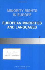 Minority rights in Europe : European minorities and languages