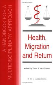 Health, migration and return : a handbook for a multidisciplinary approach