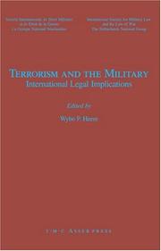 Terrorism and the military : international legal implications