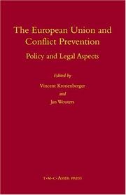 The European Union and conflict prevention : policy and legal aspects