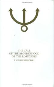 Cover of: The Call of the Brotherhood of the Rosycross