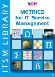 Cover of: Metrics for IT Service Management