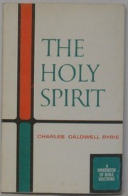 Cover of: Holy Spirit by Charles C. Ryrie