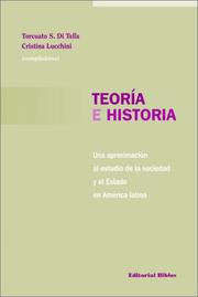 Cover of: Teoria E Historia