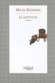 Cover of: La lenteur