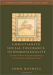 Cover of: Christianity, social tolerance and homosexuality by John Boswell