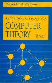 Cover of: Introduction to computer theory