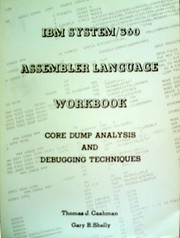 IBM system/360 assembler language workbook by Thomas J. Cashman