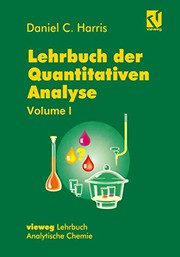 Cover of: Lehrbuch der Quantitativen Analyse: Mit einem Vorwort von Werner, Gerhard
