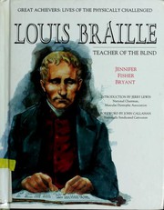Cover of: Louis Braille: inventor