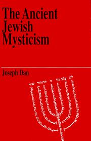 Cover of: The Ancient Jewish Mysticism