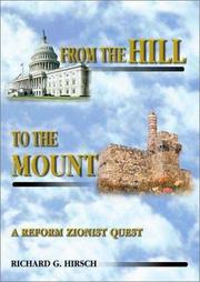 Cover of: From the Hill to the Mount