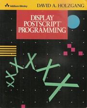 Cover of: Display PostScript programming