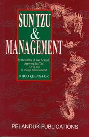 Cover of: Sun Tzu & Management