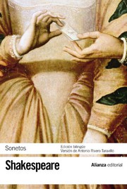 Cover of: Sonetos by William Shakespeare, Antonio Rivero Taravillo