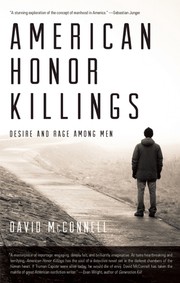 Cover of: American Honor Killings: Desire and Rage Among Men