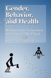 Gender, behavior, and health : schistosomiasis tranmission and control in rural Egypt