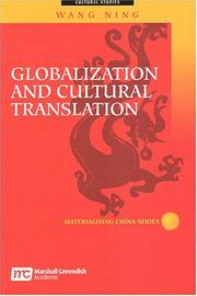 Cover of: Globalization and cultural translation