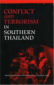 Cover of: Conflict and terrorism in southern Thailand