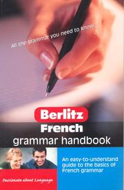 French grammar handbook