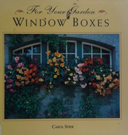 Cover of: Window boxes (For your garden)