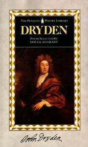 Dryden : poems and prose