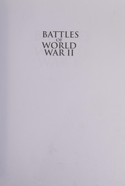 Cover of: WWII - Battles of the Second World War