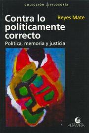 Cover of: Contra Lo Politicamente Correcto