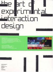 The Art of experimental interaction design by Andy Cameron, Systems Design Limited
