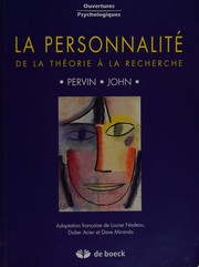 Cover of: Personnalité: théorie et recherche