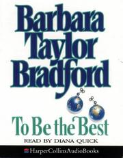 Cover of: To Be the Best by Barbara Taylor Bradford