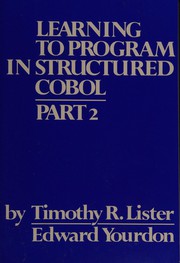 Cover of: Learning to program in structured COBOL