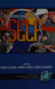 Cover of: International advances in self research