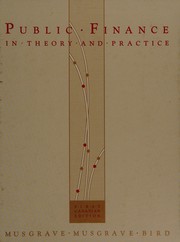 Public finance in theory and practice by Richard A. Musgrave