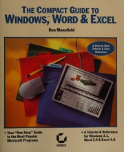 Cover of: The compact guide to Windows, Word & Excel