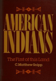 Cover of: American Indians by C. Matthew Snipp