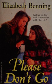 Cover of: Please Don't Go