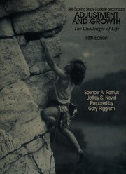 Cover of: Adjustment and Growth: Challenge of Life