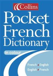 Cover of: French Pocket Dictionary