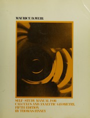 Cover of: Self-Study Manual for Calculus and Analytic Geometry